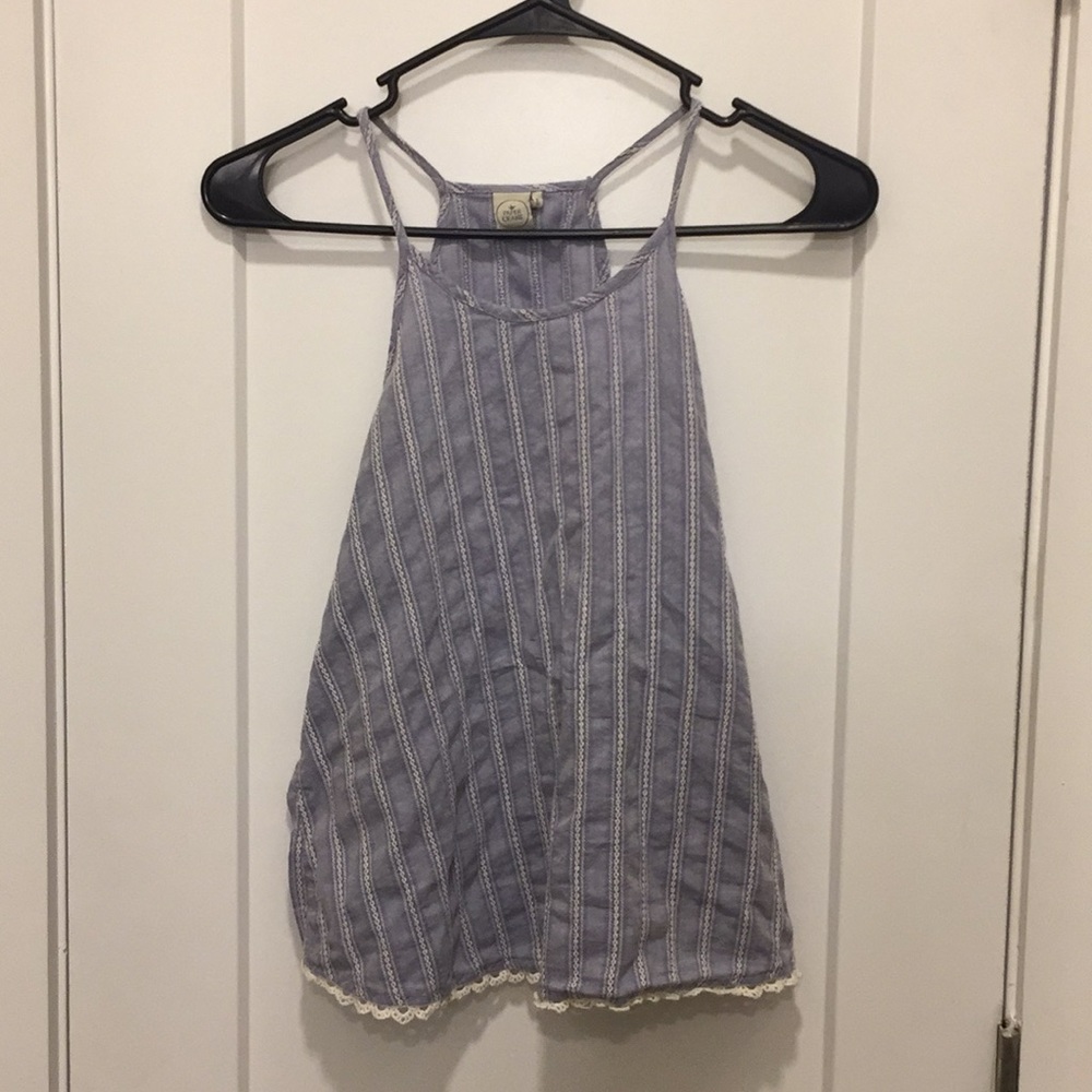 Paper crane tank top